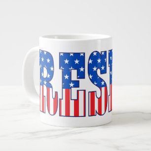 Residenz Sterne und Streifen Jumbo-Tasse