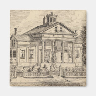 Residenz von EE Marsh, Brandon in Vermont Magnet