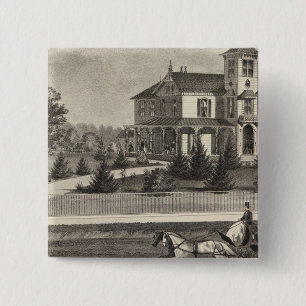 Residenz von James G Gowdy, Toms Fluss, NJ Button