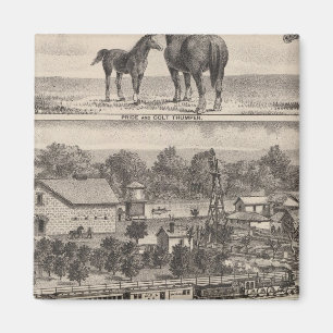 Residenz von James Potter, Junction City, Kansas Magnet