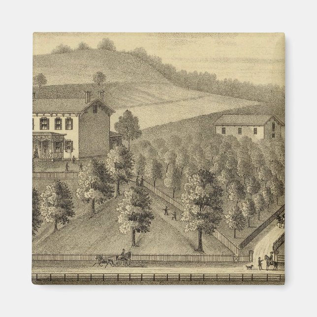 Residenz William Schrader Magnet (Vorne)