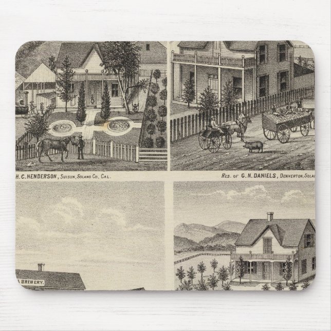 Residenzen, Brauerei, Ranch Mousepad (Vorne)