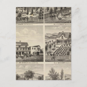 Residenzen, Brauerei, Ranch Postkarte