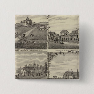 Residenzen, landwirtschaftliche Betriebe, Mühle i Button