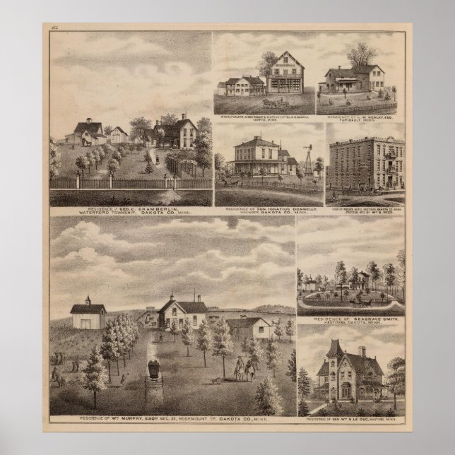 Residenzen, Minnesota 5 Poster (Vorne)