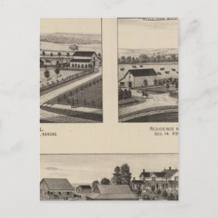 Residenzen und landwirtschaftliche Betriebe, Potta Postkarte