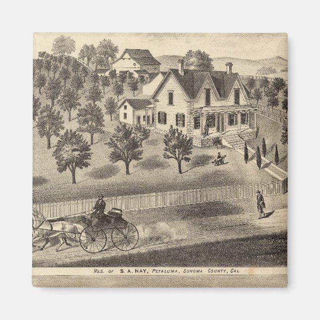 Residenzen von SA Nay und DM Winans Magnet (Vorne)