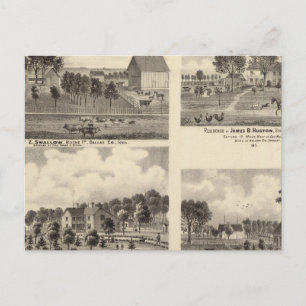 Residenzen von Swallow Postkarte