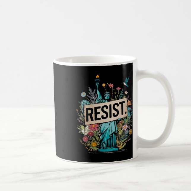 Residenzstatue des Liberty Protest Kaffeetasse (Rechts)