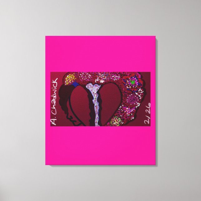 Resilient Heart  Leinwanddruck (Vorderseite)