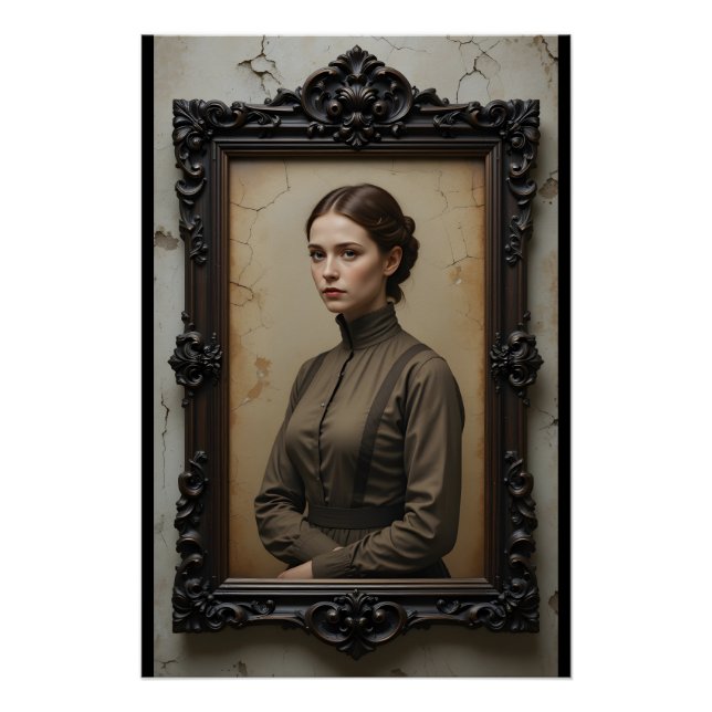 Resilient Worker Portrait Poster (Vorderseite)