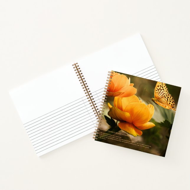 Resilienz-Hardcover Notizbuch (Innenseite)