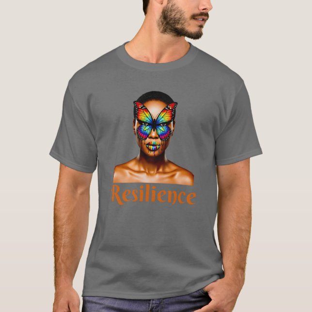 Resilienz Mädchen T-Shirt (Vorderseite)