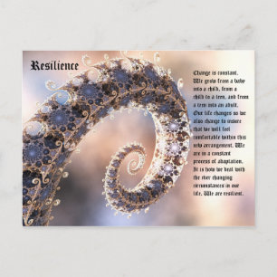 Resilienz Postkarte