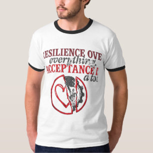 Resilienz über alles Akzeptanz ist ein Werkzeug T-Shirt