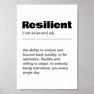 Resilizium Definition Wall Art Print Poster