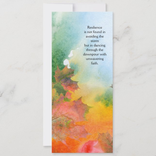 Resiliziumkarte Einladung (Vorderseite)