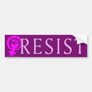 Resist - Autoaufkleber Fem