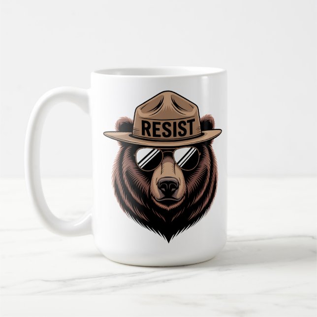 Resist Bear Ranger Kaffeetasse (Links)