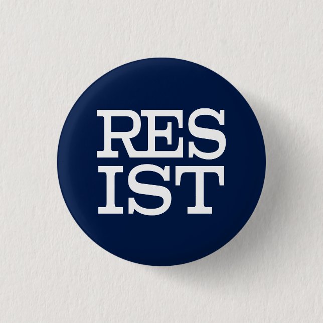 Resist Button (Vorderseite)