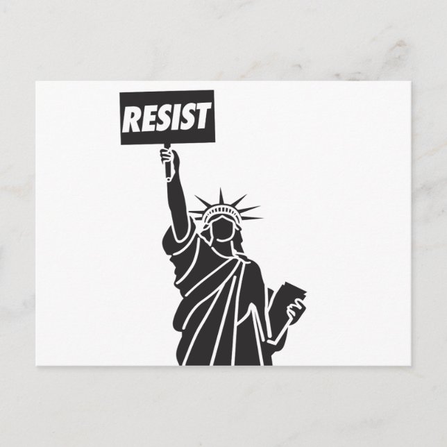 Resist_for_Liberty Postkarte (Vorderseite)