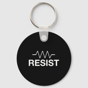 Resist Funny Electronics Circuit Resistor Schlüsselanhänger
