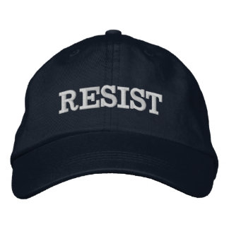 Resist Hat Bestickte Baseballkappe