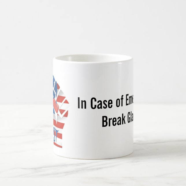 Resist: In Case of Emergency Break Glass Mug (Centre)