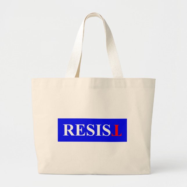 Resist Jumbo Stoffbeutel (Vorne)