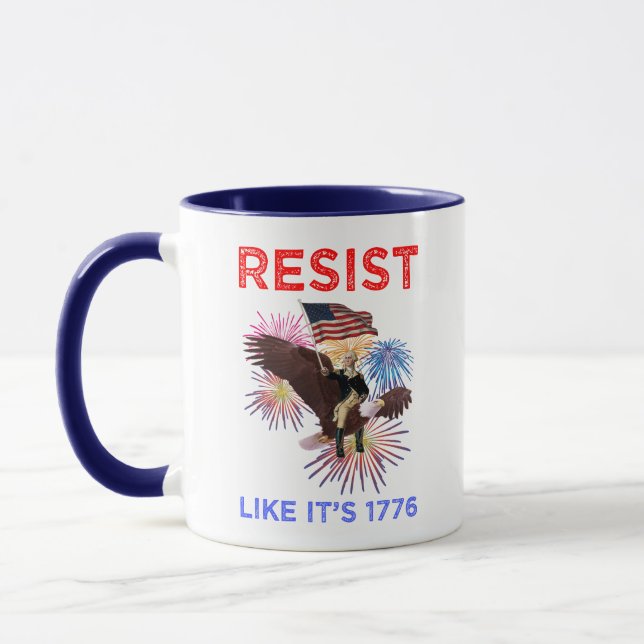 Resist Like It's 1776 Tasse (Links)