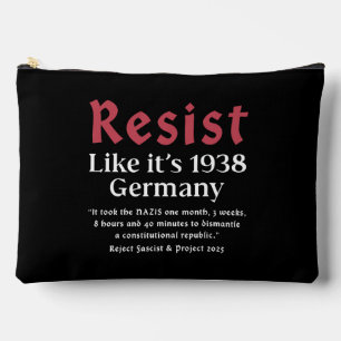 Resist Like It's 1938 Deutschland Zubehörtasche