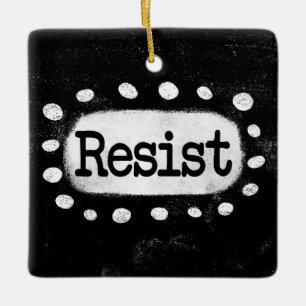 Resist Ornament