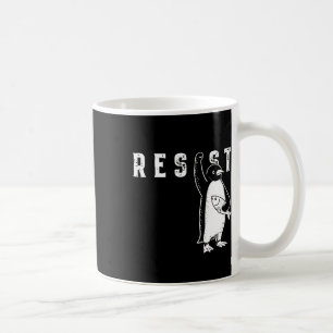 Resist Penguin Shirt Resist Penguin Aktivismus Fun Kaffeetasse