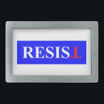 Resist Rechteckige Gürtelschnalle<br><div class="desc">Tu jetzt!</div>