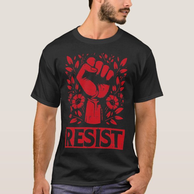 RESIST (Red) T-Shirt (Vorderseite)