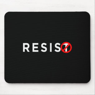 Resist Shirt #resiste gegen Trump #unteilbar Mousepad