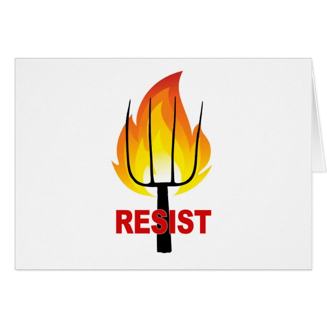 Resist Torch und Pitchfork (Vorderseite (Horizontal))