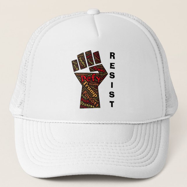 Resist Trucker Hat Truckerkappe (Vorderseite)