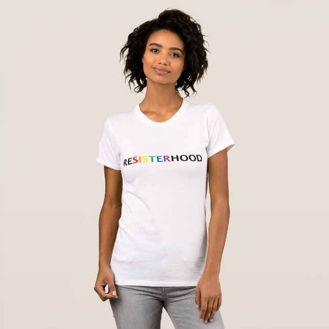 Resisterhood T - Shirt (Vorne ganz)