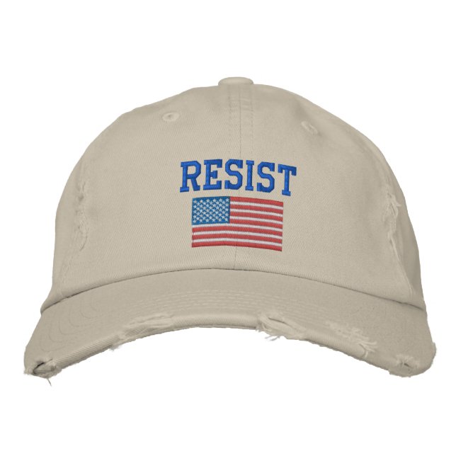 Résistez au Casquette de baseball TRUMP (Devant)