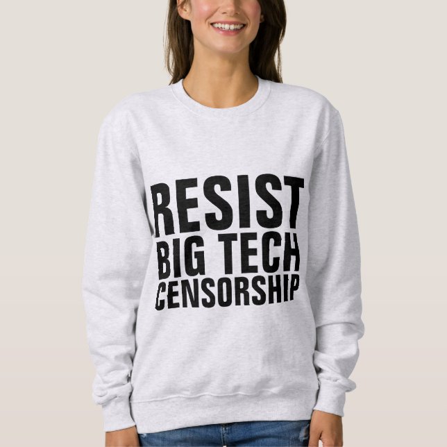 RESISTIEREN DER T - Shirt DER GROSSTECH-ZENSORIERU (Vorderseite)