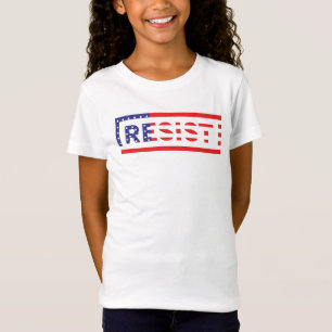 RESISTIEREN Flagge der Vereinigten Staaten T-Shirt