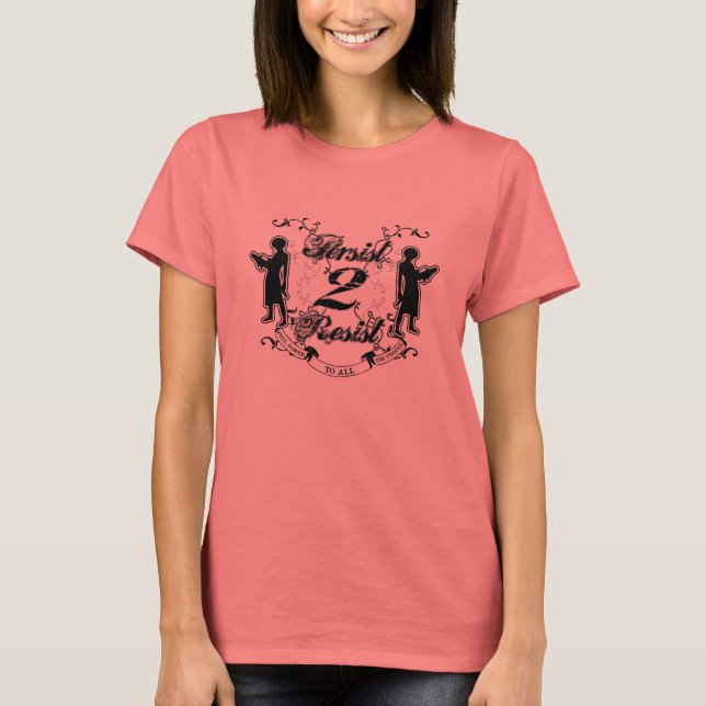 resistsheba T-Shirt (Vorderseite)