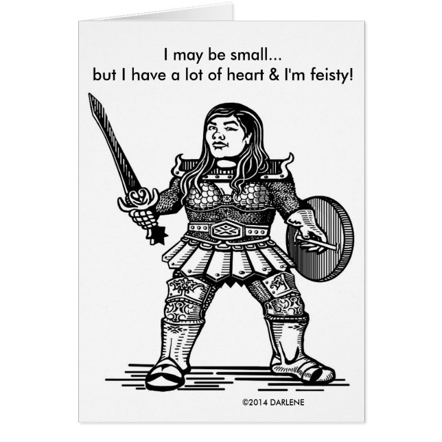 Resolute Kriegers-Frau (Vorne)