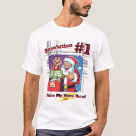Resolution 1: Abstimmung - Santa T-Shirt