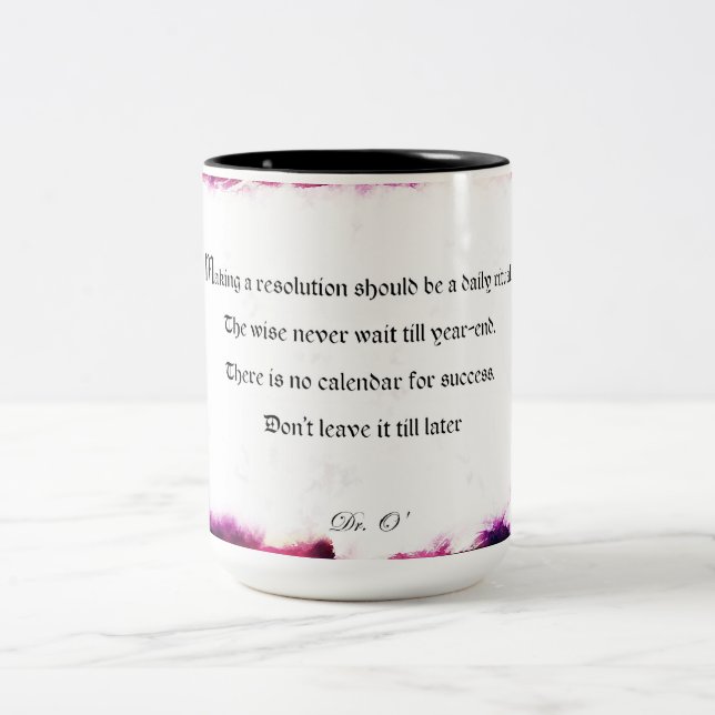 Résolutions - Mug (Centre)
