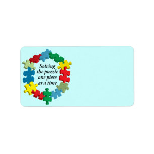 Résolvant le puzzle… Étiquettes de adresse ble