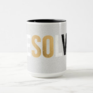 Resolve™ Premium Fitness Gesundheit Glaubens Desig Tasse