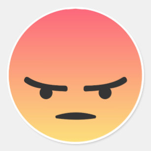 Resonanz Grr Runder Aufkleber