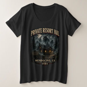 Résort Privé Échec Femme Grande Taille Foncé
